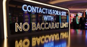 바카라한도 제한없는 안전놀이터는 저희와 상담하세요.